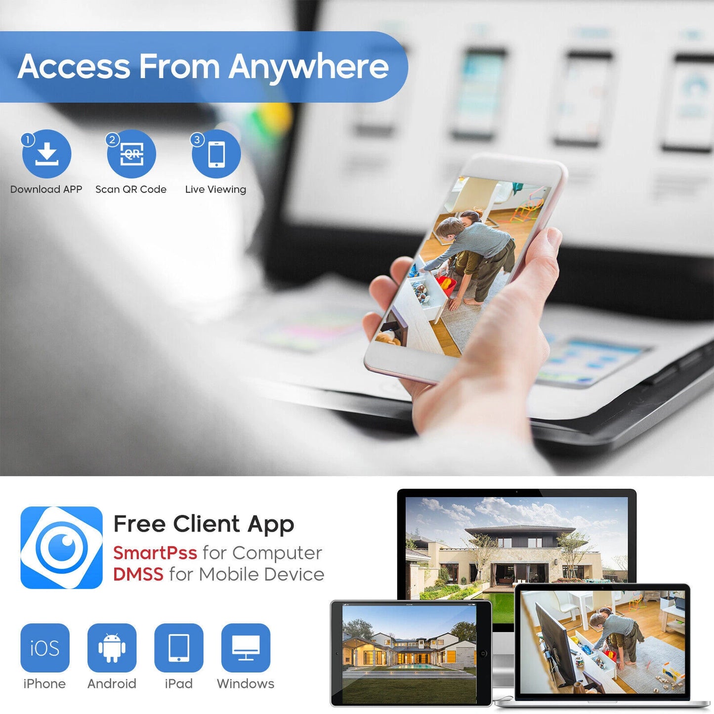 4x IP Camera Kit